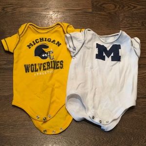 University of Michigan onesies
